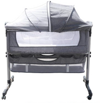 Berceau bébé électrique pliable – Balancement automatique, Bluetooth, rangement intégré – Dès la naissance