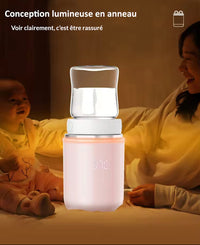 Chauffe-Biberon Nomade USB Digital – Température Réglable, Léger, Sans BPA