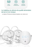 Tire-Lait Électrique 4-en-1 – Rechargeable, Silencieux, Sans Fil, Écran LED