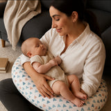 Coussin d’Allaitement Ergonomique – Forme en C, Housse Lavable