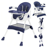 Chaise haute bébé pliable – Réglable dès 6 mois – Coussin antidérapant & plateau amovible