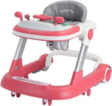 Trotteur Bébé 2 en 1 Pliable avec Plateau Musical