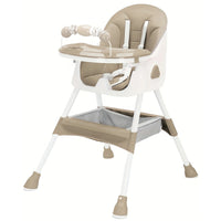 Chaise haute bébé pliable – Réglable dès 6 mois – Coussin antidérapant & plateau amovible